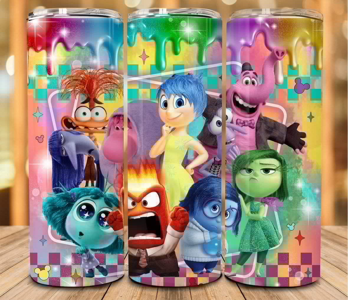 Inside Out 2 Tumbler 20 oz