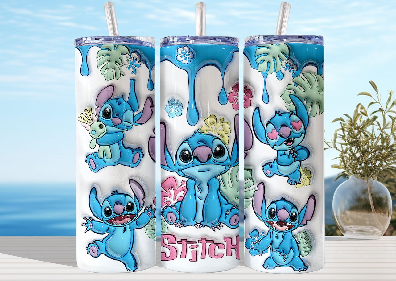 Disney Stitch Skinny Tumbler